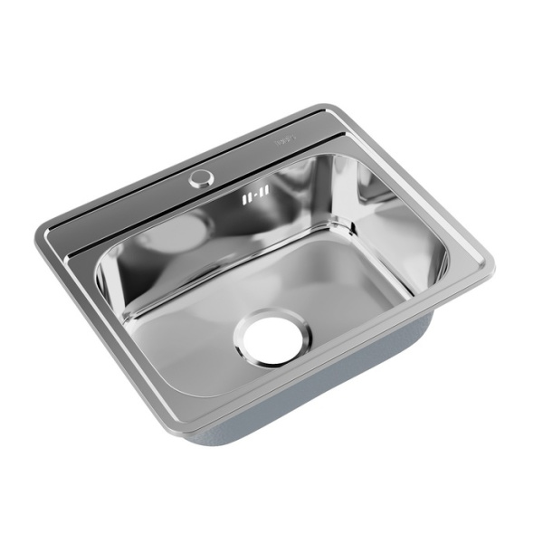 Мойка IDDIS Basic нержавеющая сталь полированная 530*430 (BAS53P0i77)