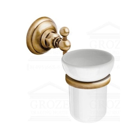 Стакан Nicolazzi Classica 1488BZ бронза/керамика