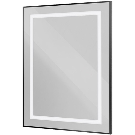 Зеркало (70х80) BelBagno Kraft SPC-KRAFT-700-800-SENS-NERO с подсветкой