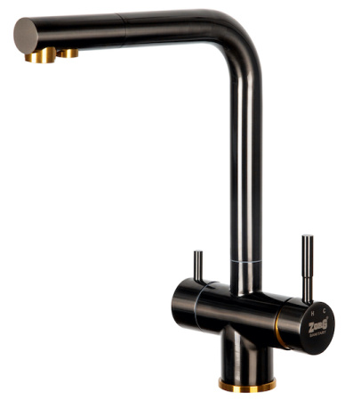Смеситель для кухни Zorg INOX SZR-7039 BR/GRAFIT