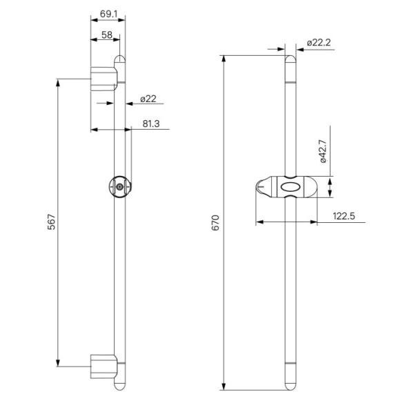 Душевая стойка Milardo (0706700M17)