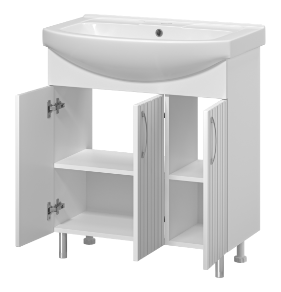 Тумба с раковиной Misty Изео 75 УТ000015763