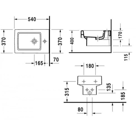 Биде подвесное Duravit 2239150000