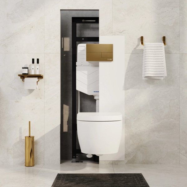 Инсталляция для подвесного унитаза WasserKraft Salm 27TLT.010.ME.BL.PB03