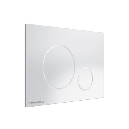Клавиша смыва Kerama Marazzi FPR.A.WHT белый глянец