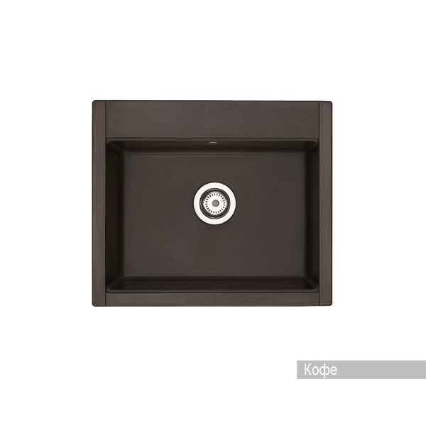 Кухонная мойка Aquaton Делия 60 1A715232LD280 кофе