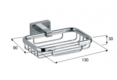 Мыльница Daniel Rubinetterie NYPS952