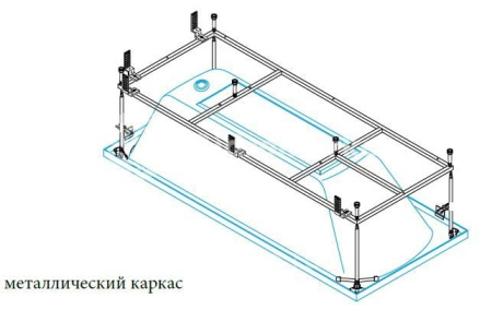 Металлический каркас Cezares PLANE-180-90-MF