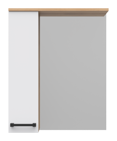 Зеркало-шкаф (60х75) Misty Крафт 60 левый П-Кра-02060-011Л