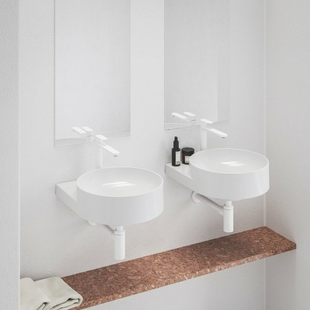 Смеситель для раковины Ravak Eleganta EL 014.10WV X070385 белый вельвет