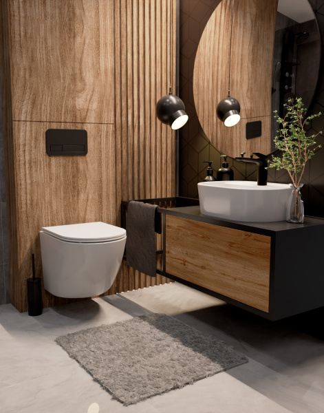 Унитаз подвесной безободковый AQUAme AQM2002L