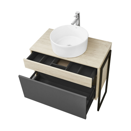 Тумба под раковину Aquaton Лофт Урбан 80 1A247601LQX60