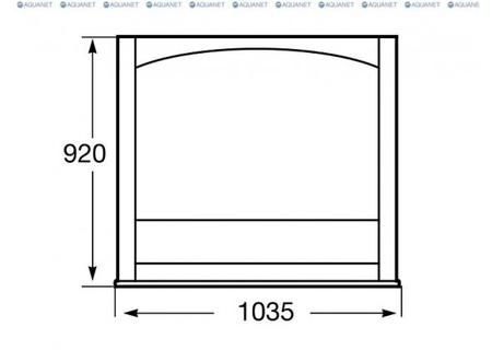 Зеркало (103х92) Roca America ZRU9302794