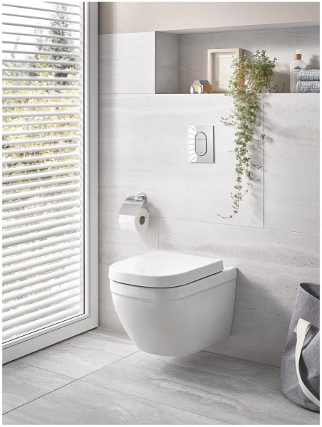 Комплект инсталляции с унитазом GROHE Rapid SL Euro Ceramic 3832811 микролифт