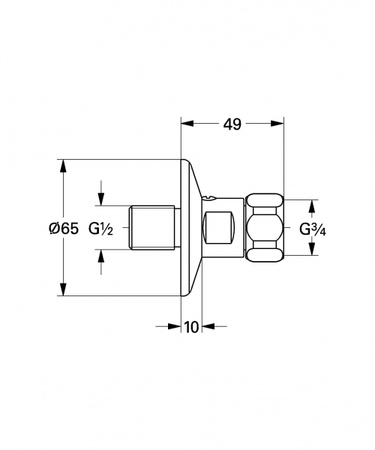 Соединение GROHE 12065000
