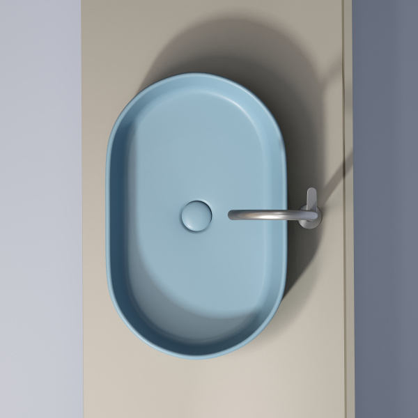 Раковина накладная (60,8х38,5) Ceramica Nova ELEMENT CN6048ML