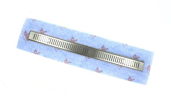 Душевой лоток Timo Steel 80см с решеткой STRIP из нержавеющей стали Basic BSSG-80 S50Rb