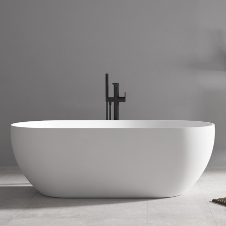 Акриловая ванна (172х79) ABBER AB9241MW без гидромассажа, белый