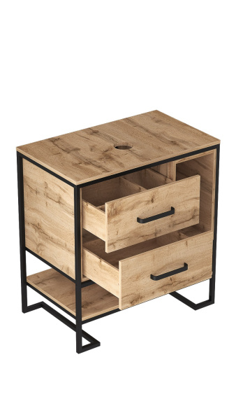 Тумба под раковину 1Marka  Grunge Loft 80Н Ц0000005442