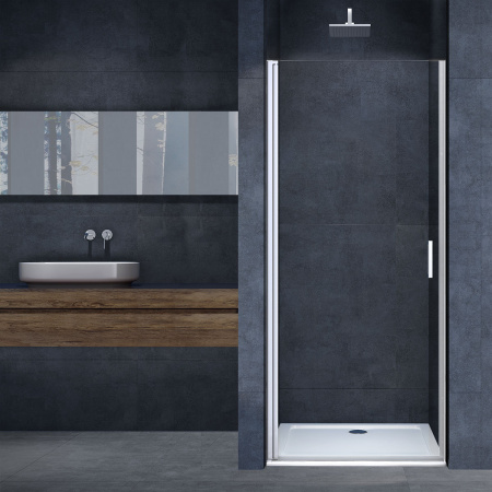 Душевая дверь Vincea Alpha VDP-3AL900MT , (90х195) хром, стекло текстурное