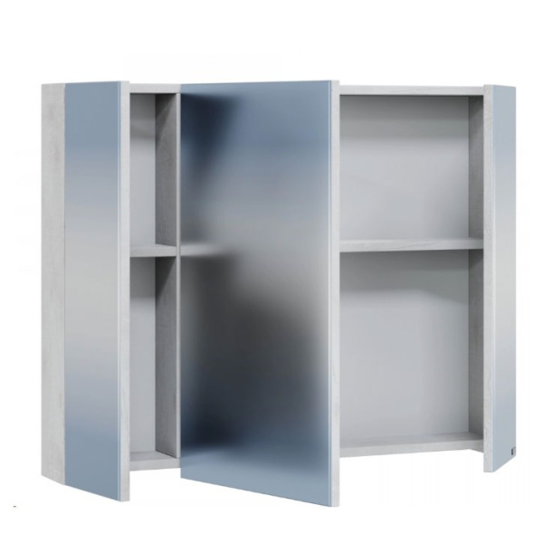 Зеркальный шкаф СанТа Марс 80 700416 светлый