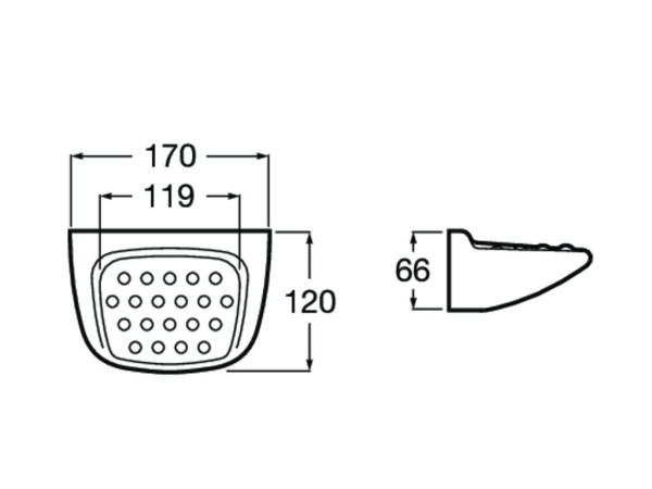 Мыльница Roca Onda Plus 380357001
