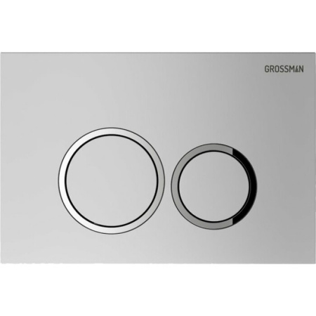 Инсталляция для подвесного унитаза 4 в 1 Grossman  Galaxy 97.01.110 хром матовый