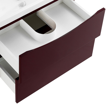 База под раковину подвесная BelBagno MARINO-CER-700-2C-SO-BRDL-P Bordo Lucido