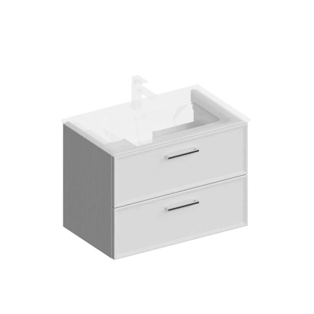 Тумба под раковину Kerama Marazzi Piano Classic 75 PIA.CL.75\WHT.M