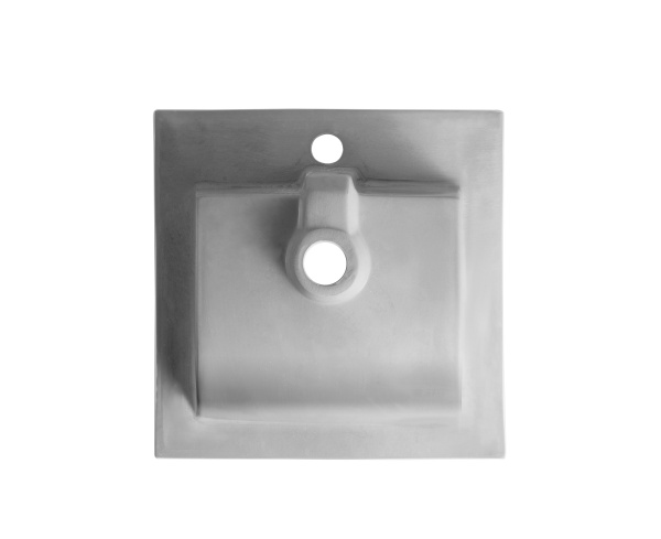 Раковина встраиваемая сверху (42х42) Orange  B03-410W белый глянец