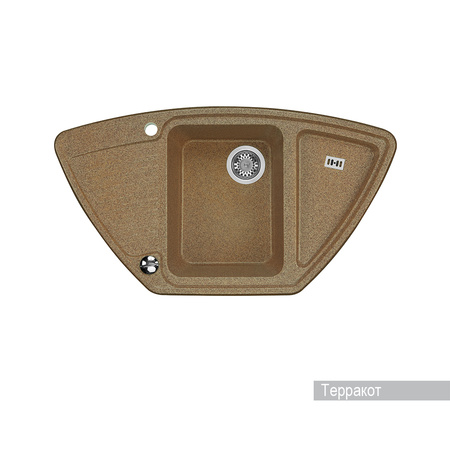 Кухонная мойка Aquaton Лория 1A715032LR270 терракот