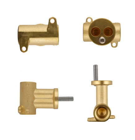 Смеситель с гигиеническим душем встраиваемый WONZON & WOGHAND DIAMOND, темный графит WW-88829011-BGM