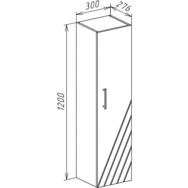 Пенал Bellezza Альба 30 4617202181015