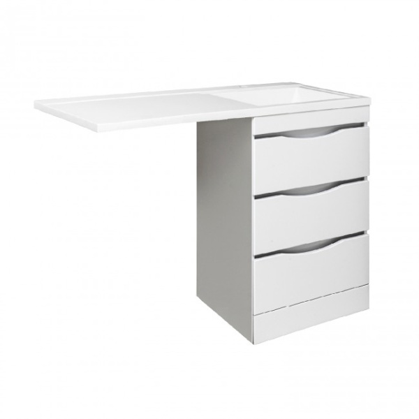 Раковина Runo мебельная Гамма 120 лайт левое крыло (00-00001025)