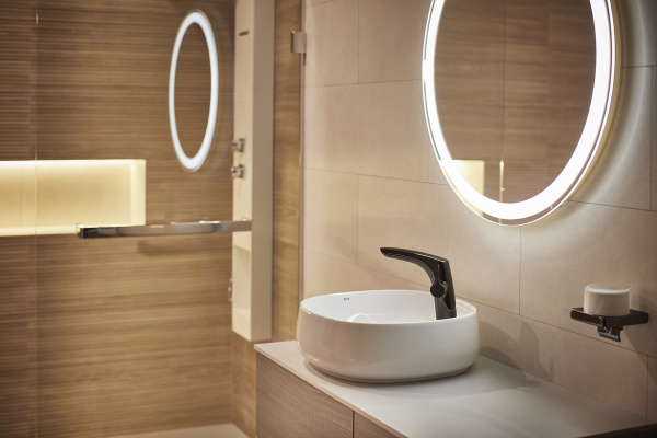 Смеситель для раковины Roca Insignia 5A3B3ACN0 черный титан