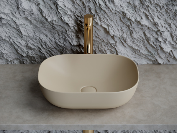 Раковина накладная (45,5х32,5) Ceramica Nova ELEMENT CN6009MC