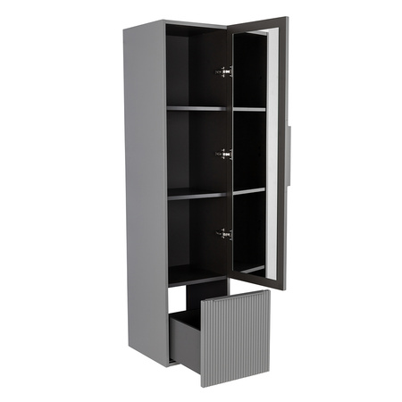 Пенал подвесной Cezares  Premium 55509 Plisse Grigio nuvola