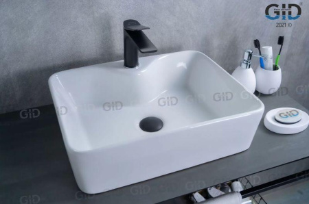 Раковина накладная (48х37) Gid N9091