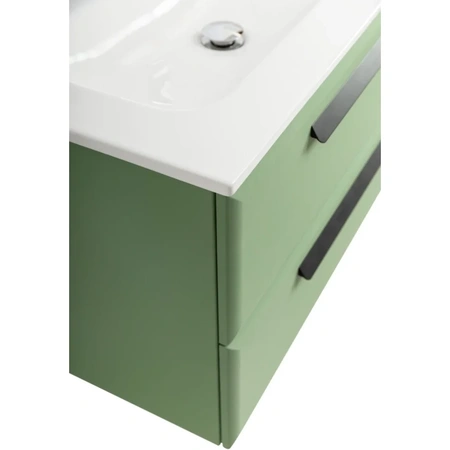 Тумба под раковину Cezares ECO-CER-N-800-2C-SO-PS-P Фисташковый Софт без ручек