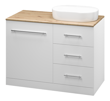 Тумба под стиральную машину Misty Респект 120  правая Э-Рес01120-13ЯП