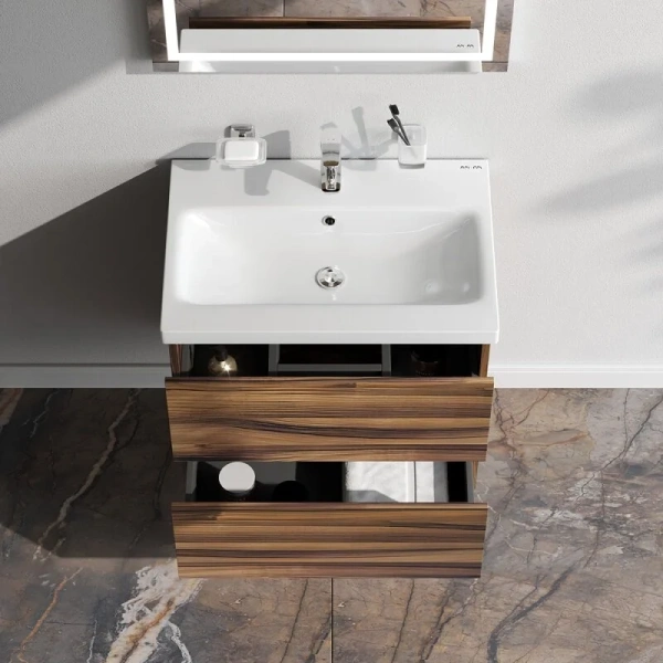 Тумба без раковины 75 см Am.Pm Gem M90FHX0752HF орех