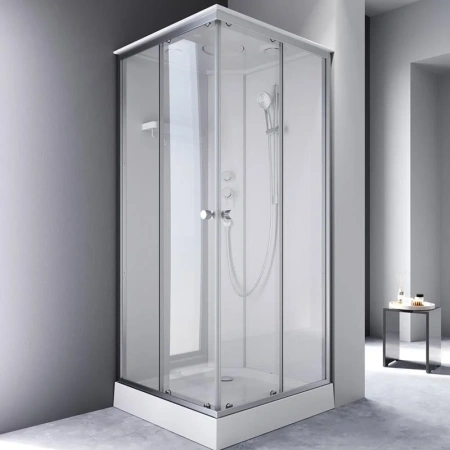 Душевая кабина (90х90) Am.Pm X-Joy Square W94C-403-090MT хром матовый