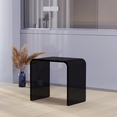 Стульчик для ванной Veconi ST-AC-1TB черный