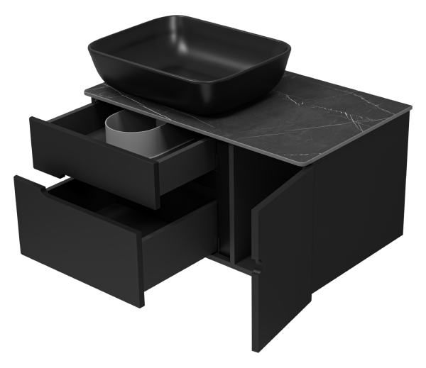 Тумба под раковину Misty Роял 80   П-Роя-01080-021П2Я