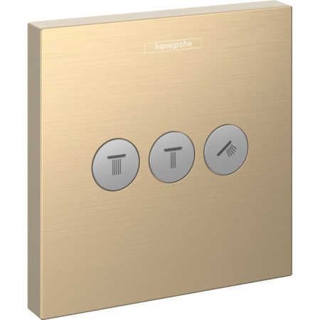 Запорно-переключающее устройство Hansgrohe ShowerSelect 15764140, бронза