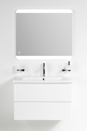База под раковину BelBagno 80 ALBANO-CER-800-2C-SO-BL подвесная Bianco Lucido