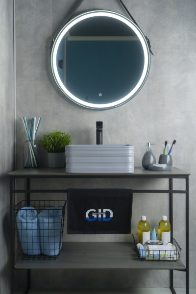 Раковина накладная (38,5х38,5) Gid Gm965