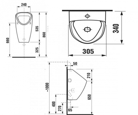Писсуар JIKA Golem 8430610000001