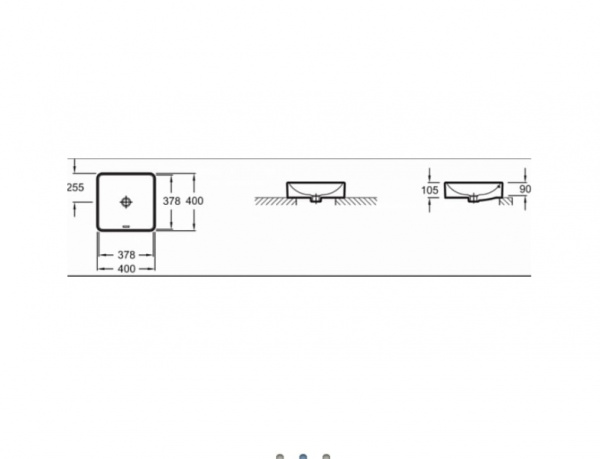 Раковина Jacob Delafon Vox EVG002-00
