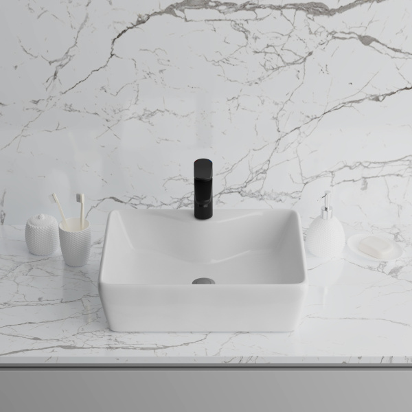 Раковина накладная (48х37) Grossman  GR-3017, белый